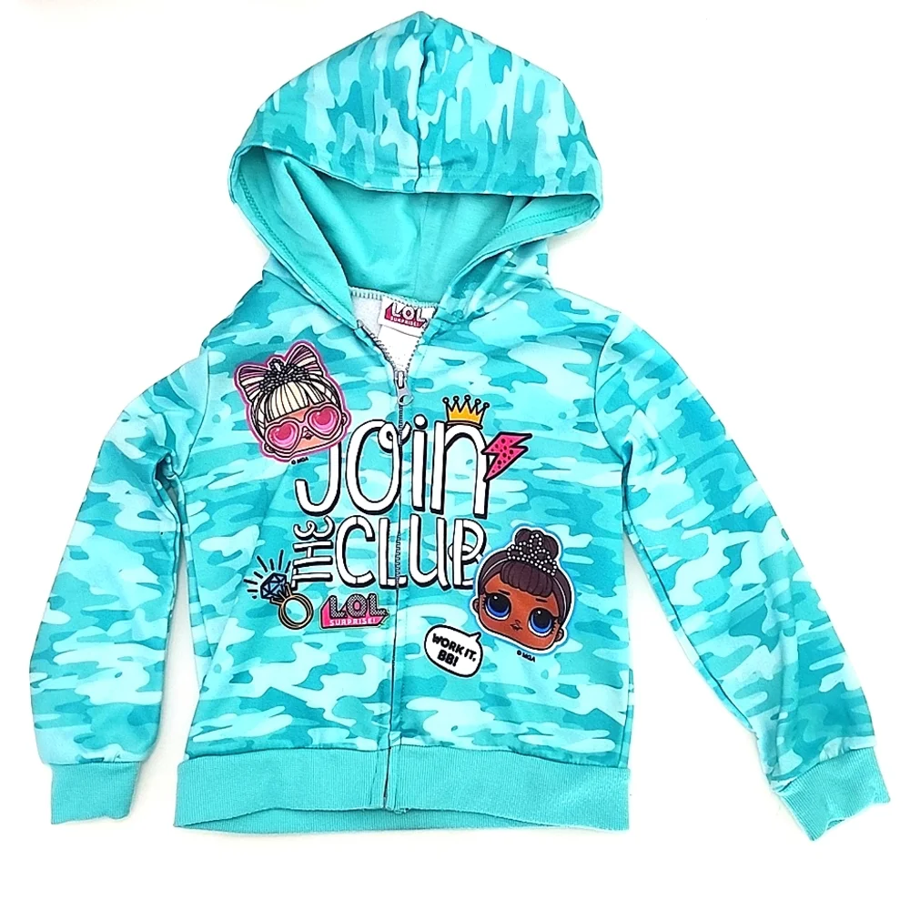 LoL Surprise Girl army zip hoodie - Picture 3 of 10